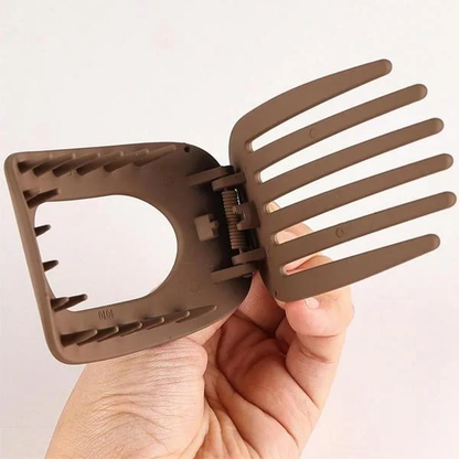 Elegant Matte Solid Colour Hair Clip