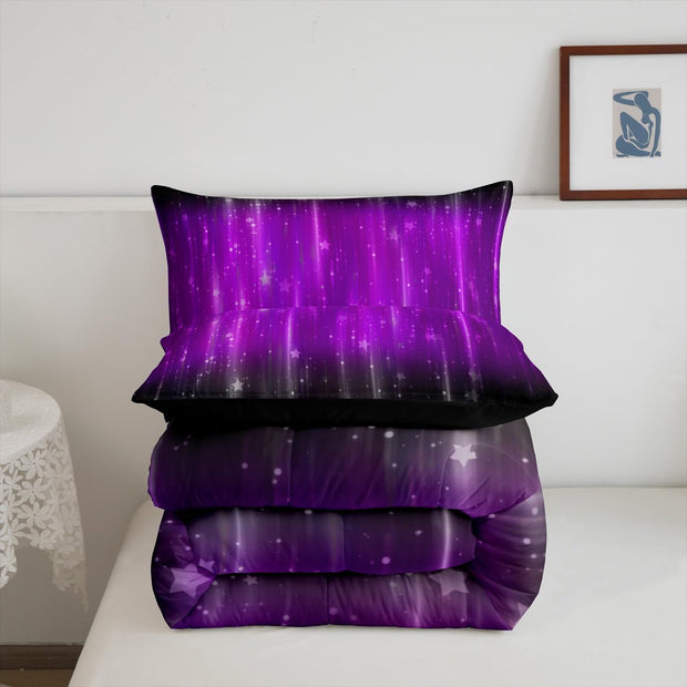 Dream wave Abstract Comforter & Sham Set