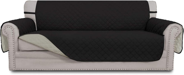 Water-Resistant Reversible Quilted Sofa Slipcover