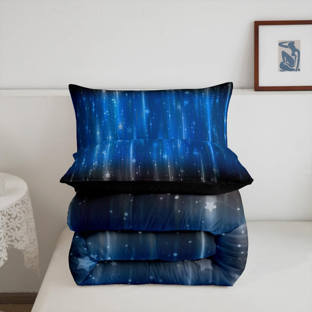 Dream wave Abstract Comforter & Sham Set