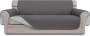 Water-Resistant Reversible Quilted Sofa Slipcover