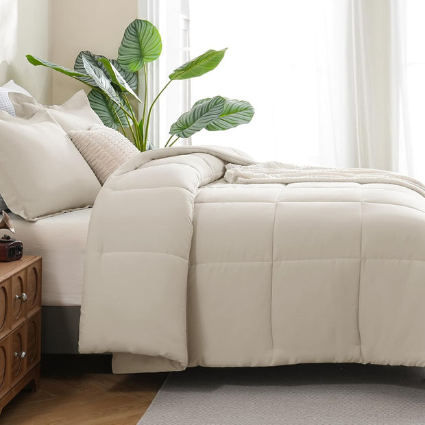Lightweight Queen Comforter & Sham Set