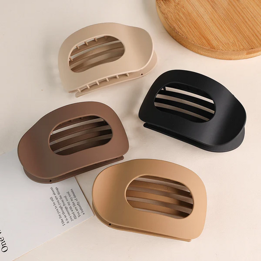 Elegant Matte Solid Colour Hair Clip
